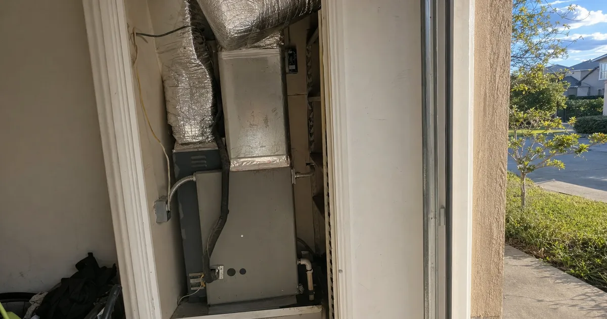 Lenexa, KS: a residential air duct system